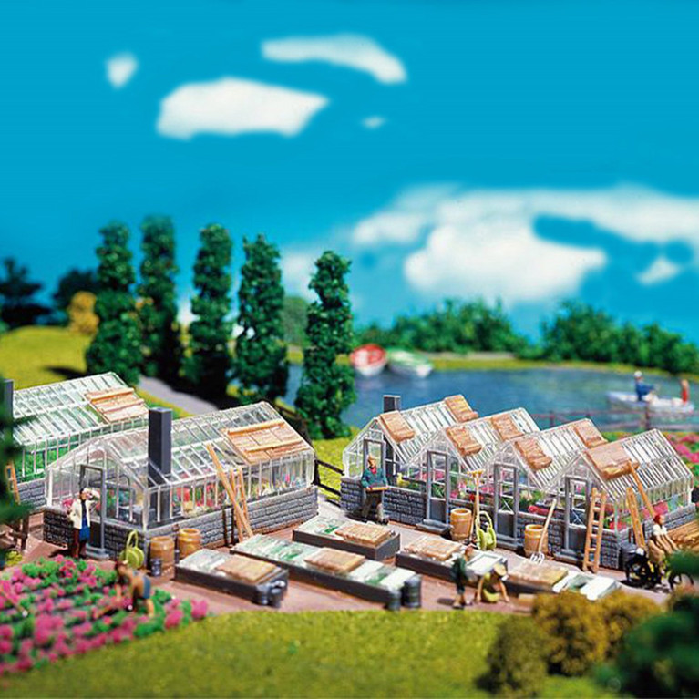Exploitation horticole HO FALLER 130213 modelisme ferroviaire diorama neuf FALLER