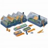 Exploitation horticole HO FALLER 130213 modelisme ferroviaire diorama neuf FALLER