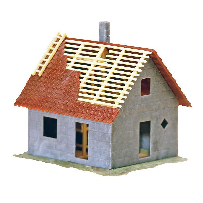 MAISON en construction HO FALLER 130246 modelisme ferroviaire  neuf FALLER