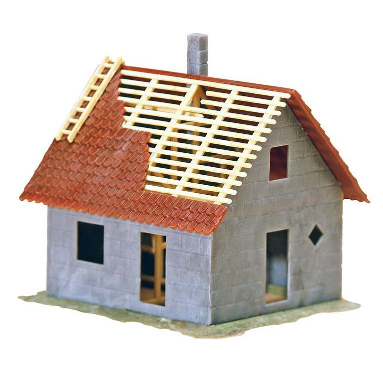 MAISON en construction HO FALLER 130246 modelisme ferroviaire  neuf FALLER