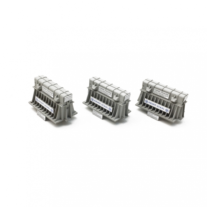 3 wagons lourds type Samms, DB Ep IV-N 1/160-FLEISCHMANN 845512