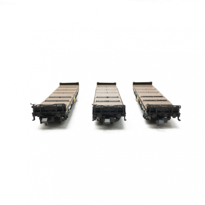 3 wagons lourds type Samms, DB Ep IV-N 1/160-FLEISCHMANN 845512