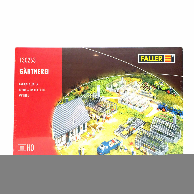Exploitation horticole HO FALLER 130253 modelisme ferroviaire diorama neuf FALLER