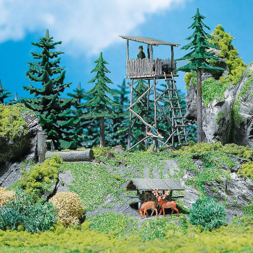 AFFUT de chasse HO FALLER 130290 modelisme ferroviaire diorama neuf FALLER