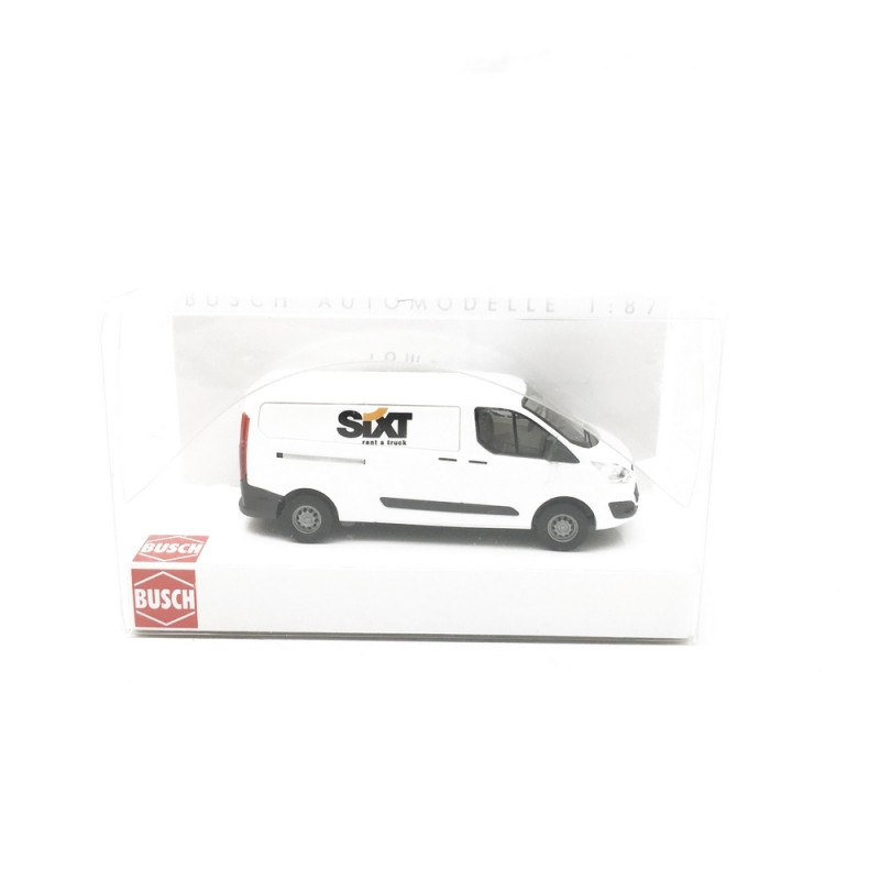 Ford Transit Custom Bus SIXT-HO 1/87-BUSCH 52419