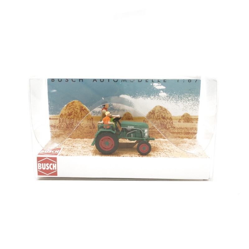 Tracteur Kramer KL II + Personnages-HO-1/87-BUSCH 40071