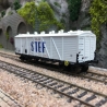 Wagon TP FRIGO Reconstruit SNCF STEF Ep III-HO 1/87-REE WB584