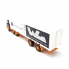 Camion KRUPP Semi remorque double chargement-HO 1/87-Wiking 52201