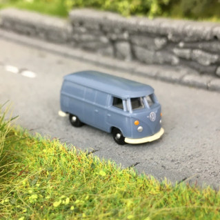 VW T1 Combi-Split tôlé bleu-N 1/160-WIKING 93203