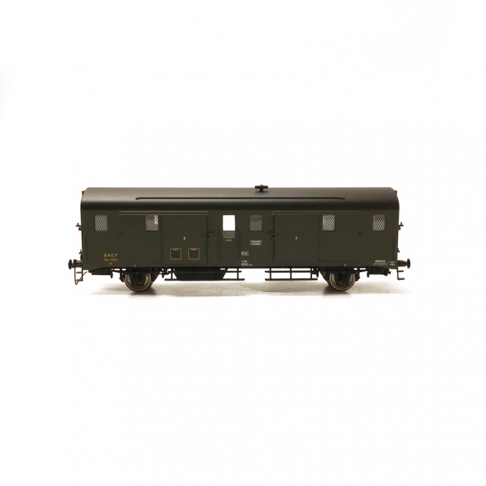 Fourgon DEV 52 Porte Lanterne Ancien S-E SNCF Ep III-HO 1/87-REE VB336