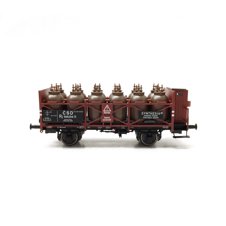 Wagon transport d'acide Rj CSD Ep III -HO 1/87- BRAWA 49316