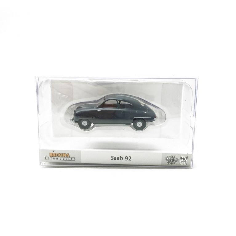 SAAB 92 Gris Foncé - HO 1/87 - BREKINA 28602