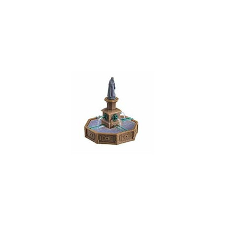 Fontaine et Statue