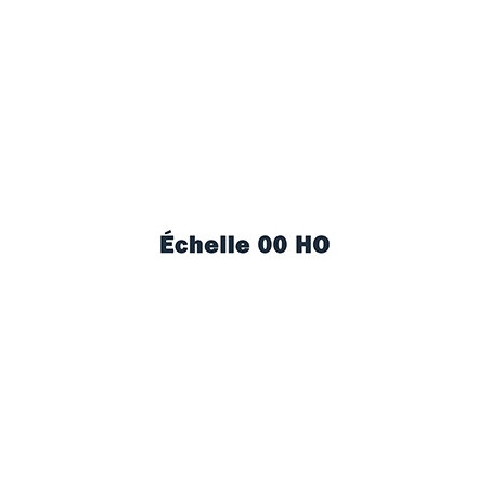 Échelle 00 Compatible Voie HO