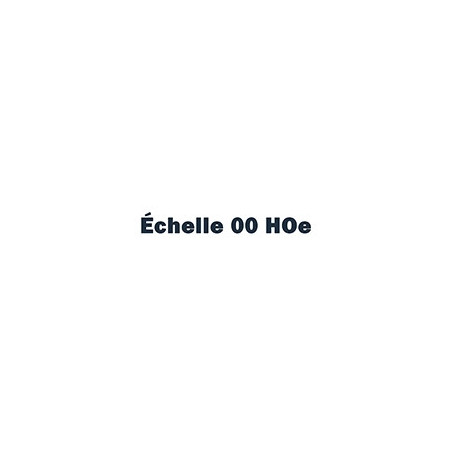 Échelle 00 Compatible Voie HOe